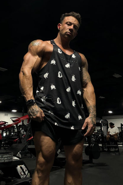 Jed North Men's Graphic Muscle Stringer - Bulldogs