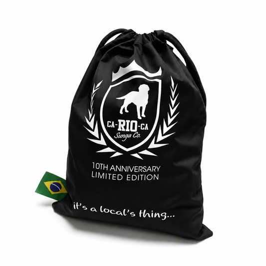 CA-RIO-CA Sunga Co. Crest & Logotipo Travel Bag - Limited Edition - 10th Anniversary Celebration Travel Bag