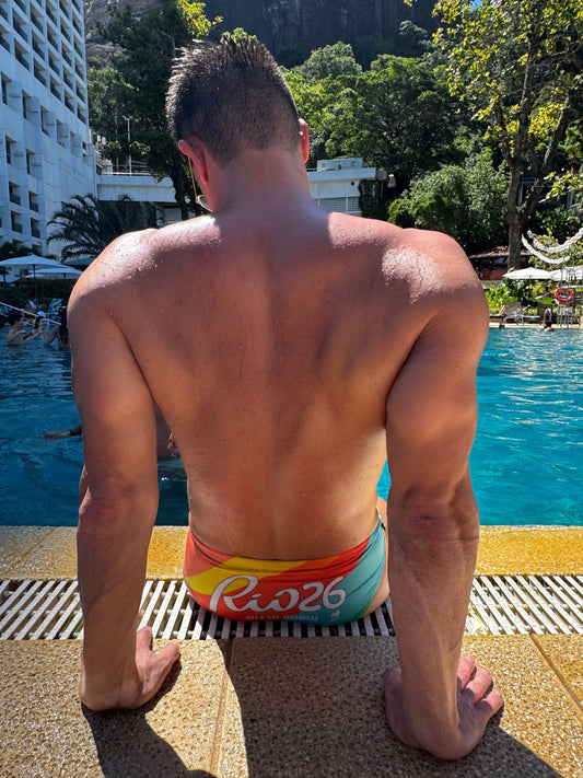 CA-RIO-CA RIO26 SUNGA Print - Men's Designer Swimwear