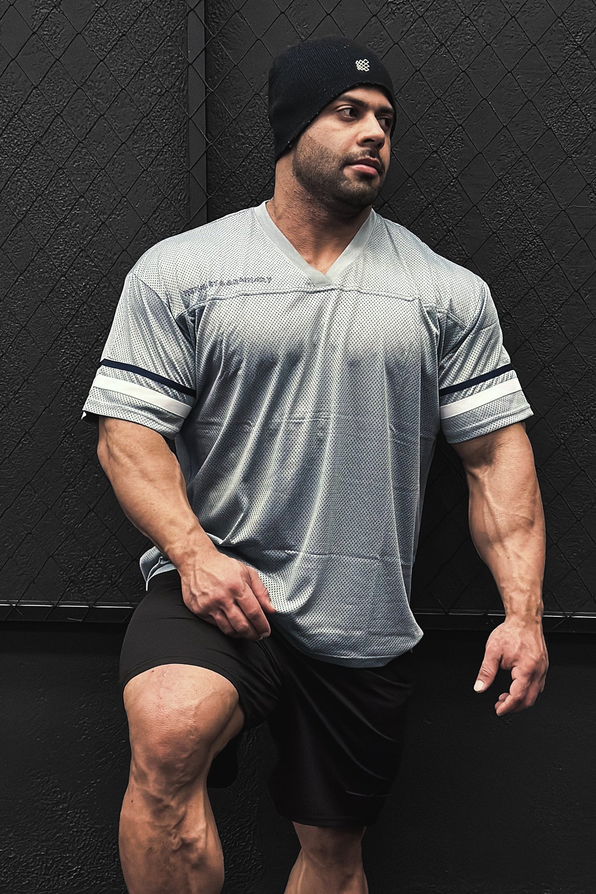 Jed North Men's Jed North Warrior V-Neck Jersey - Gray