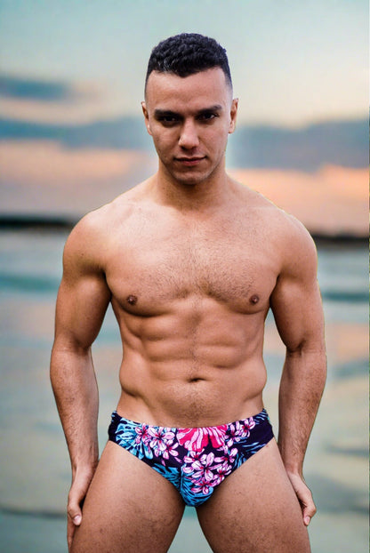 Maris Equi Floral Men's Swim Briefs