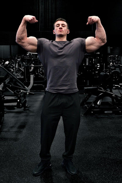 Jed North Men's Titan 2.0 Muscle-Fit T-Shirt - Taupe