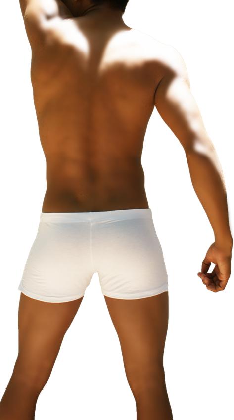 Icker Sea Sports white briefs with smooth form-fitting fabric and clean simple design for comfortable wear