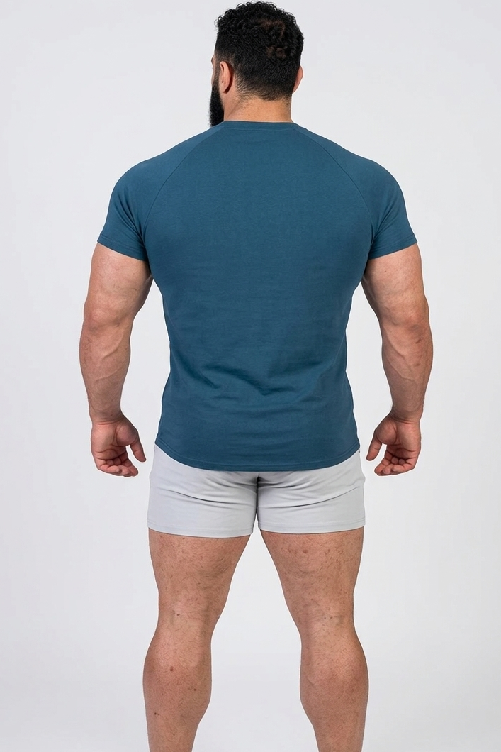 Jed North Men's Titan 2.0 Muscle-Fit T-Shirt - Dark Teal