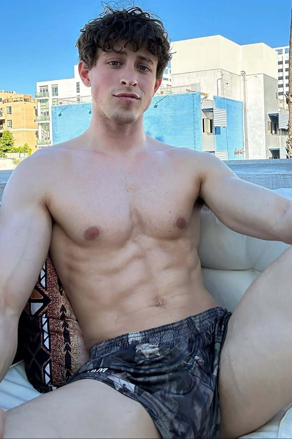 JJ Malibu Men's Stretch-It 2" Athletic Short Shorts - Great Bayou