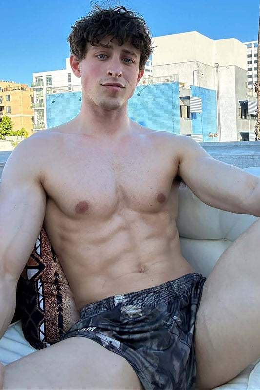 JJ Malibu Men's Stretch-It 2" Athletic Short Shorts - Great Bayou