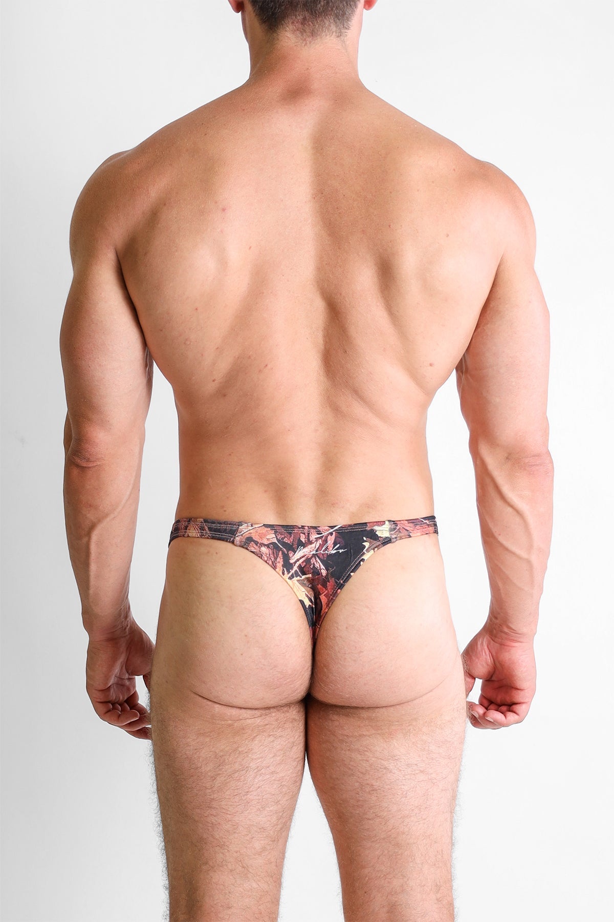 JJ Malibu Men's Cheeky Classic G-String Thong - Cajun Camo