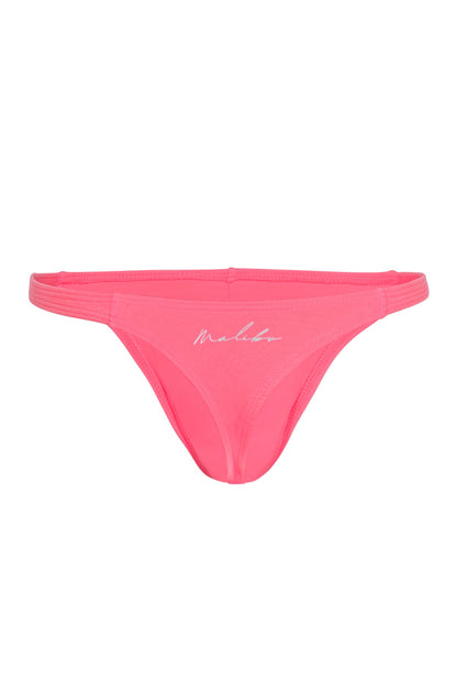 JJ Malibu Men's Cheeky Classic G-String Thong - Hot Pink