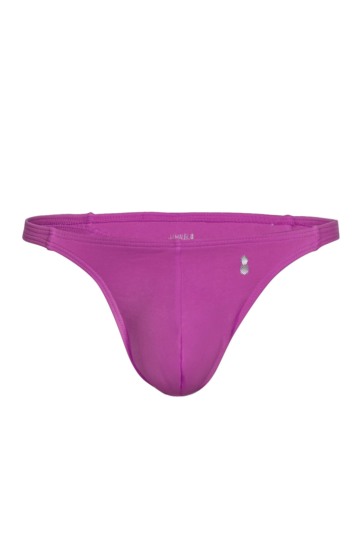 JJ Malibu Men's Cheeky Classic G-String Thong - Magenta