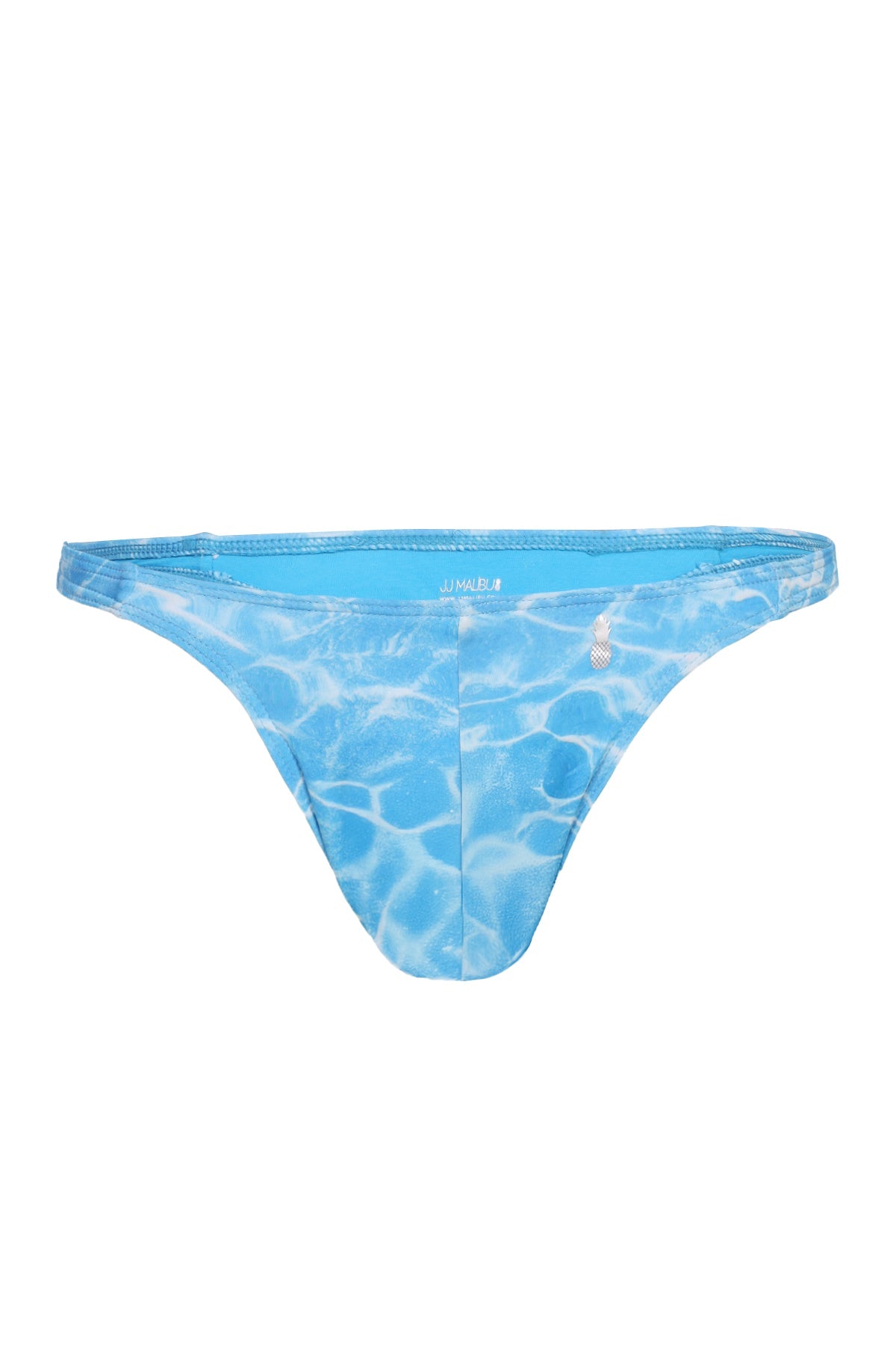 JJ Malibu Men's Cheeky Classic G-String Thong - Water Splash