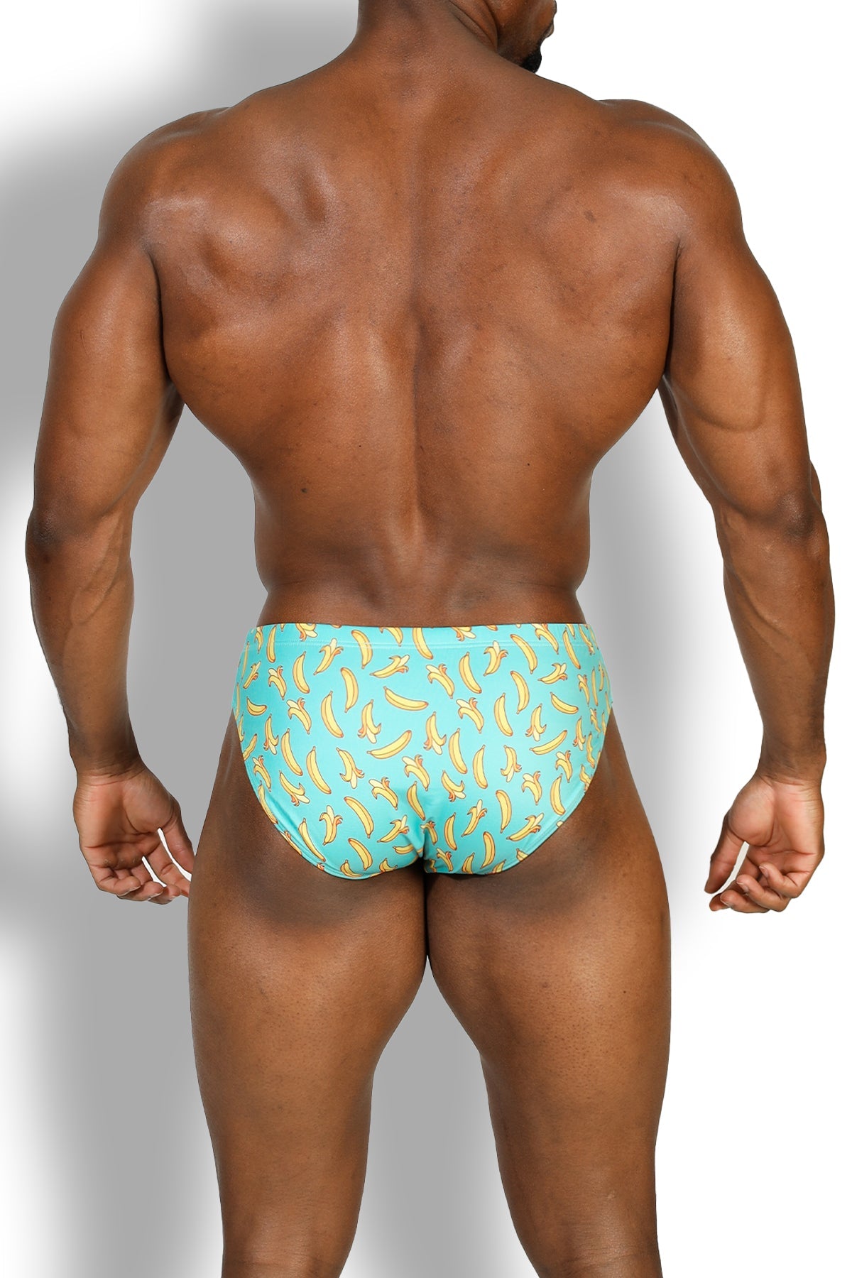 JJ Malibu Men's Wet-N-Wild Swim Briefs - Bananas
