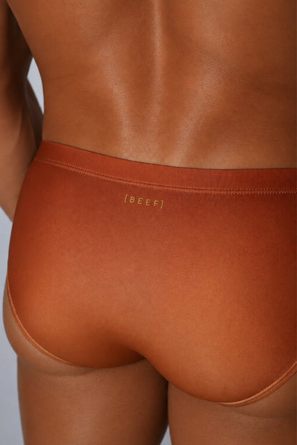 JJ Malibu Men's Wet-N-Wild Swim Briefs - Desert Sun