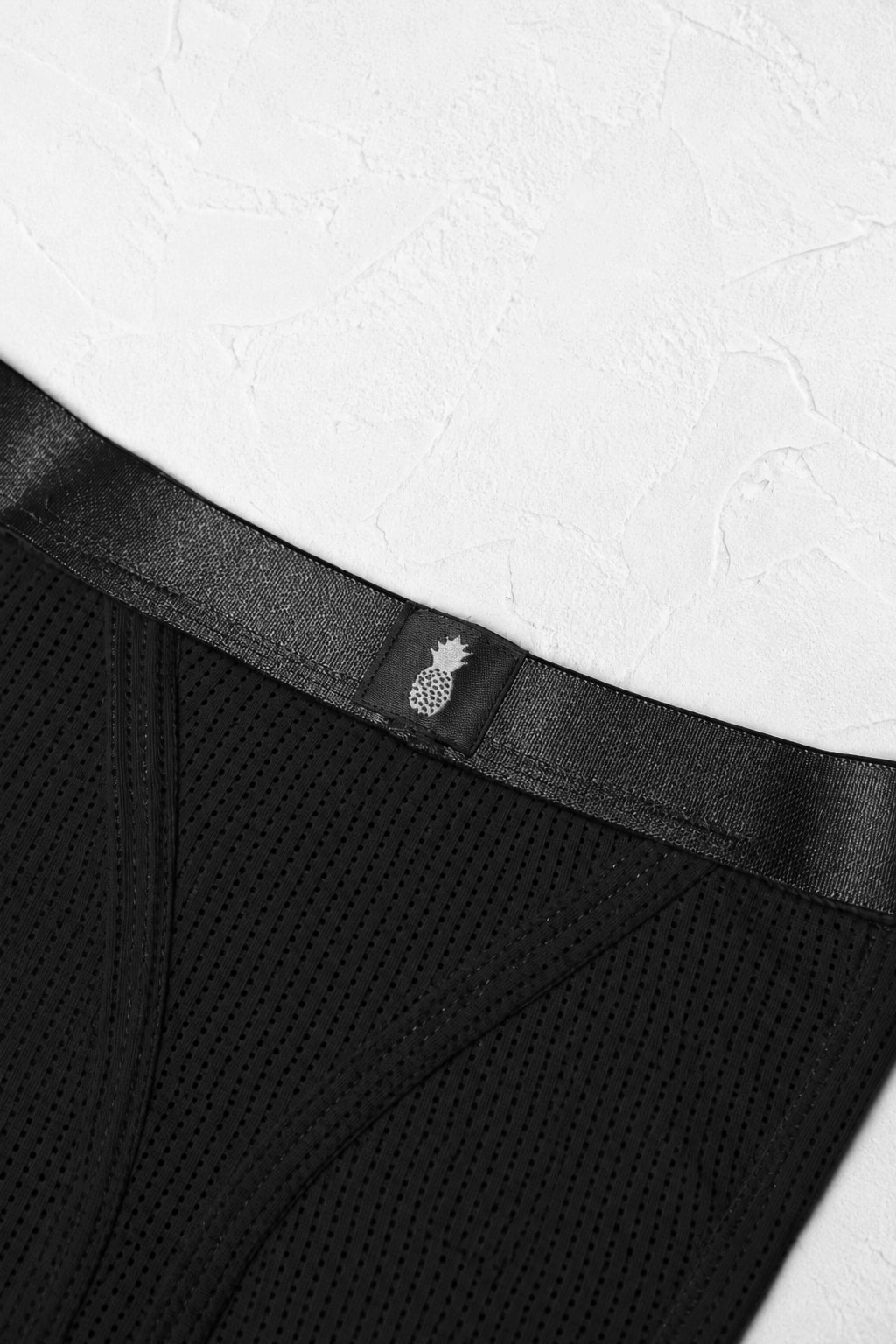JJ Malibu Men's Now-or-Never Mesh Thong - Black Licorice