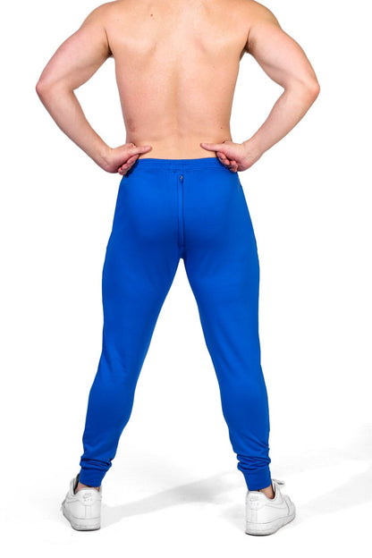 JJ Malibu Men's Peek-A-Boo Joggers - Royal Blue