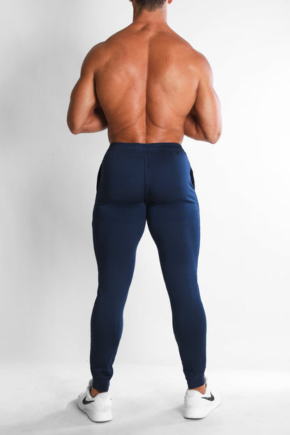 JJ Malibu Men's Peek-A-Boo Joggers - Navy