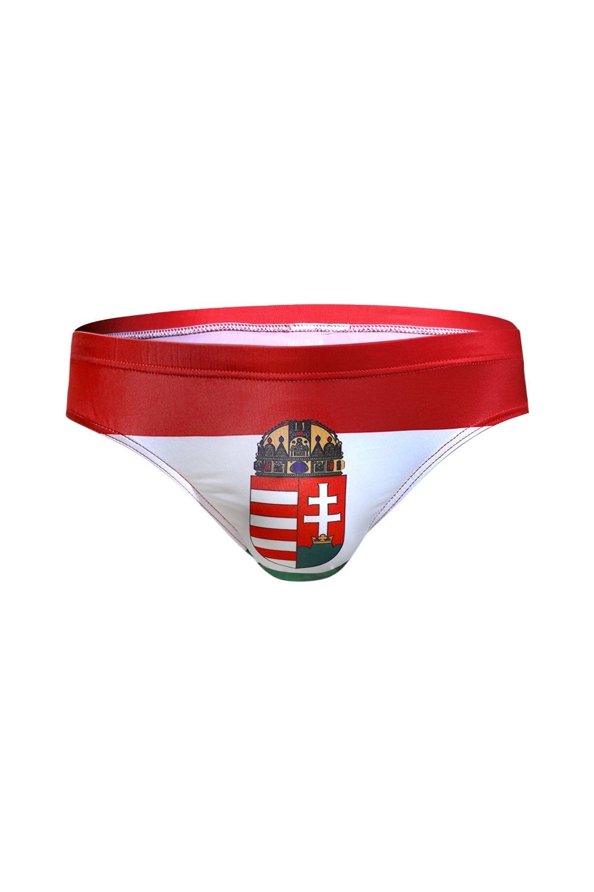 JJ Malibu Men's Lovesick Briefs - Hungary Flag