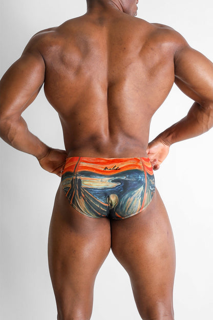 JJ Malibu Men's Lovesick Briefs - Scream