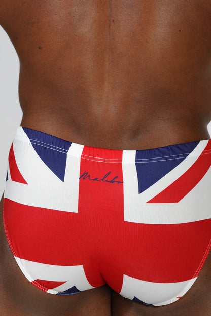 JJ Malibu Men's Lovesick Briefs - Union Jack