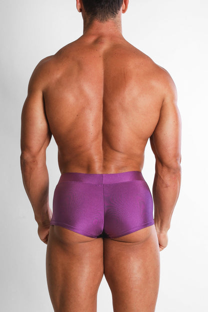JJ Malibu Men's Dynamic Sheen Boxer Briefs - Magenta