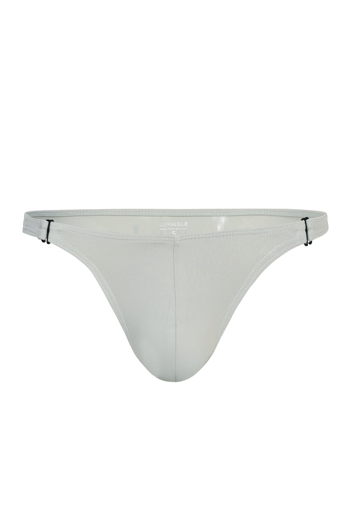 JJ Malibu Men's Voyage Low-Cut Swim Bikini Briefs for Men - Pale Grey
