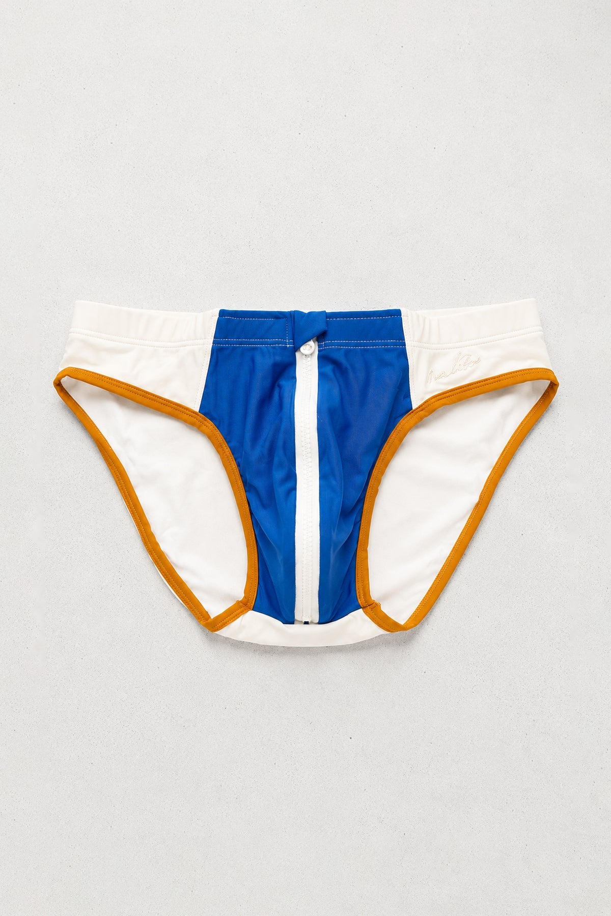 JJ Malibu Men's Unzip Me Swim Briefs - Nautical Sport