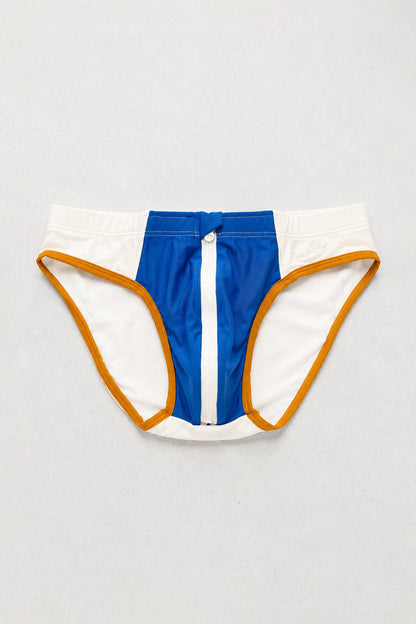 JJ Malibu Men's Unzip Me Swim Briefs - Nautical Sport