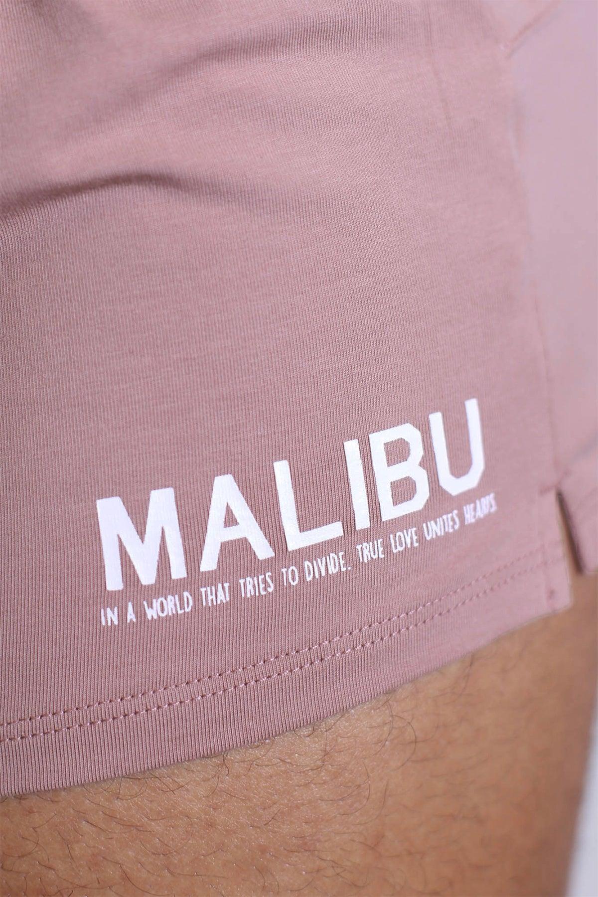 JJ Malibu Men's Stretch-It 2" Short Shorts - Raspberry Glace