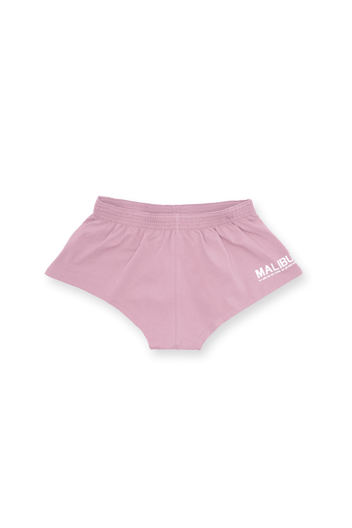 JJ Malibu Men's Stretch-It 2" Short Shorts - Raspberry Glace