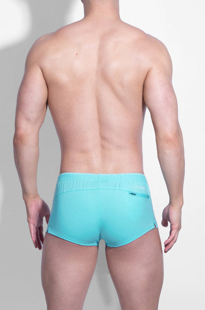 JJ Malibu Men's Stretch-It 2" Short Shorts - Electric Blue