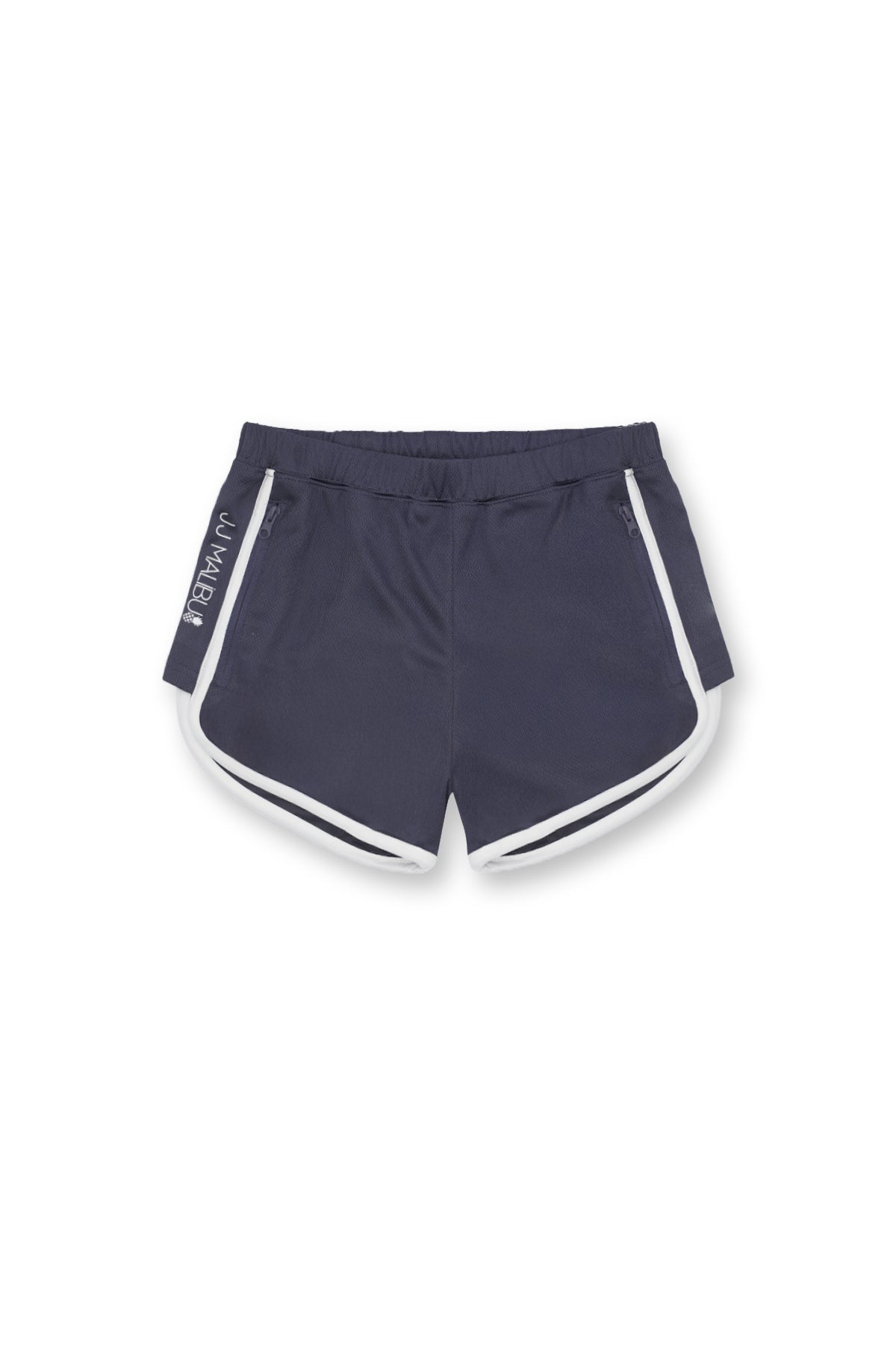 JJ Malibu Men's Nightcall Elastic Waist 3" Short Shorts - Smokey Grey