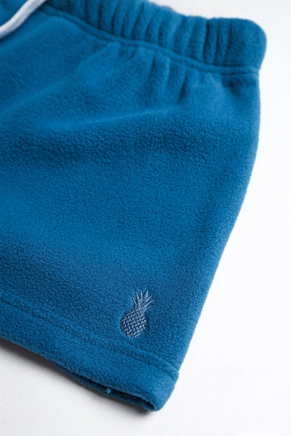 JJ Malibu Men's Luxe Plush Fleece 2" Short Shorts - Baby Blue