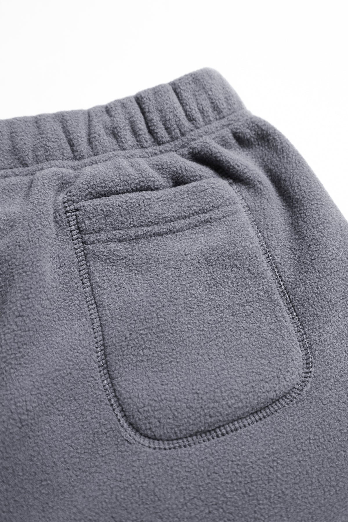 JJ Malibu Men's Luxe Plush Fleece 2" Short Shorts - Grey