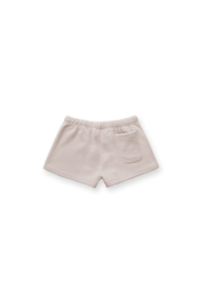 JJ Malibu Men's Luxe Plush Fleece 2" Short Shorts - Champagne