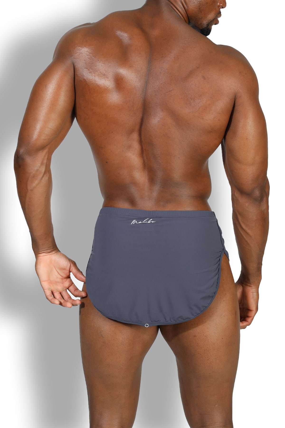 Shorts 2-en-1 Cool-Dri pour hommes JJ Malibu avec doublure string - Bleu spatial