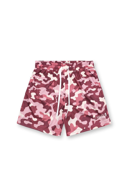 JJ Malibu Men's Quick-Dry Mesh Shorts - Purple Camo