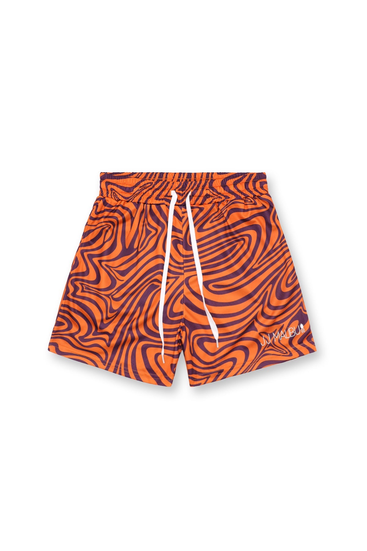 JJ Malibu Men's Quick-Dry Mesh Shorts - Groovy Orange