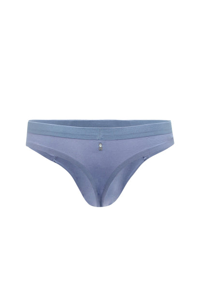JJ Malibu Men's Premium Modal Athletic Thong - Steel Blue