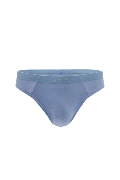 JJ Malibu Men's Premium Modal Athletic Thong - Steel Blue