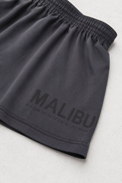 JJ Malibu Men's Stretch-It 2" Athletic Short Shorts - Slate Gray