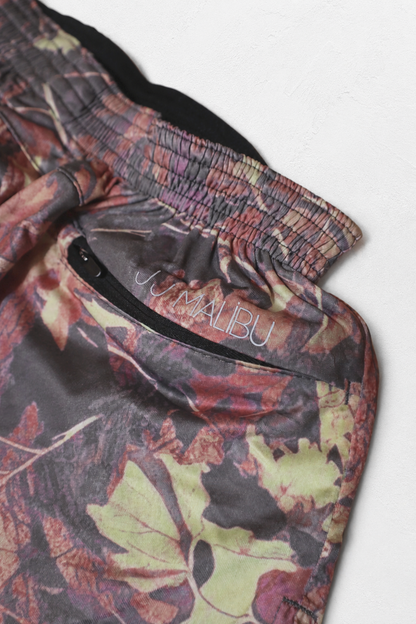 JJ Malibu Men's Stretch-It 2" Athletic Short Shorts - Autumn Camo