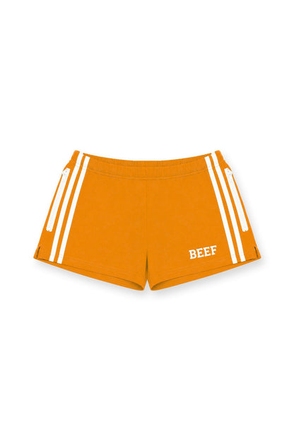 JJ Malibu Men's Varsity Boy Short Shorts - Tangerine Orange