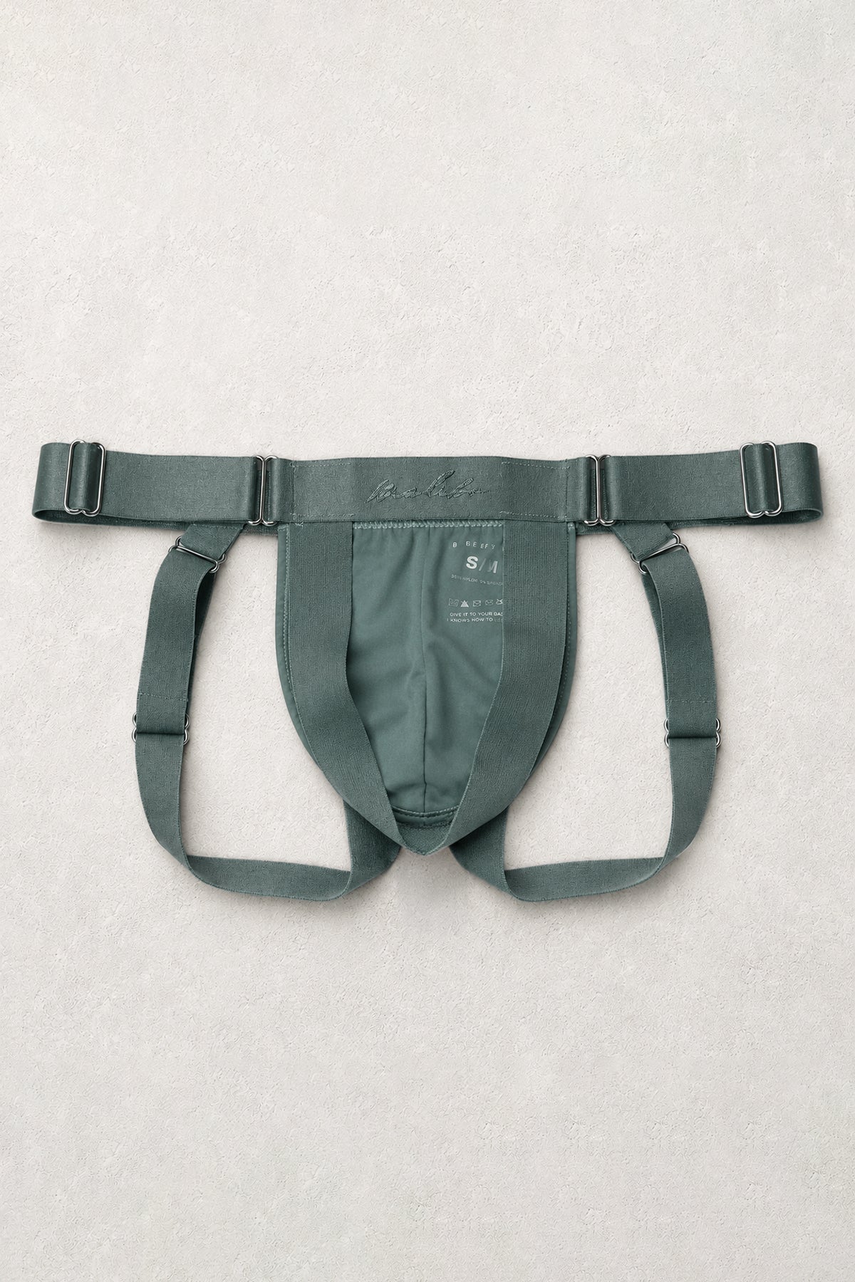 JJ Malibu Men's Shape Shifter Jockstrap - Moss