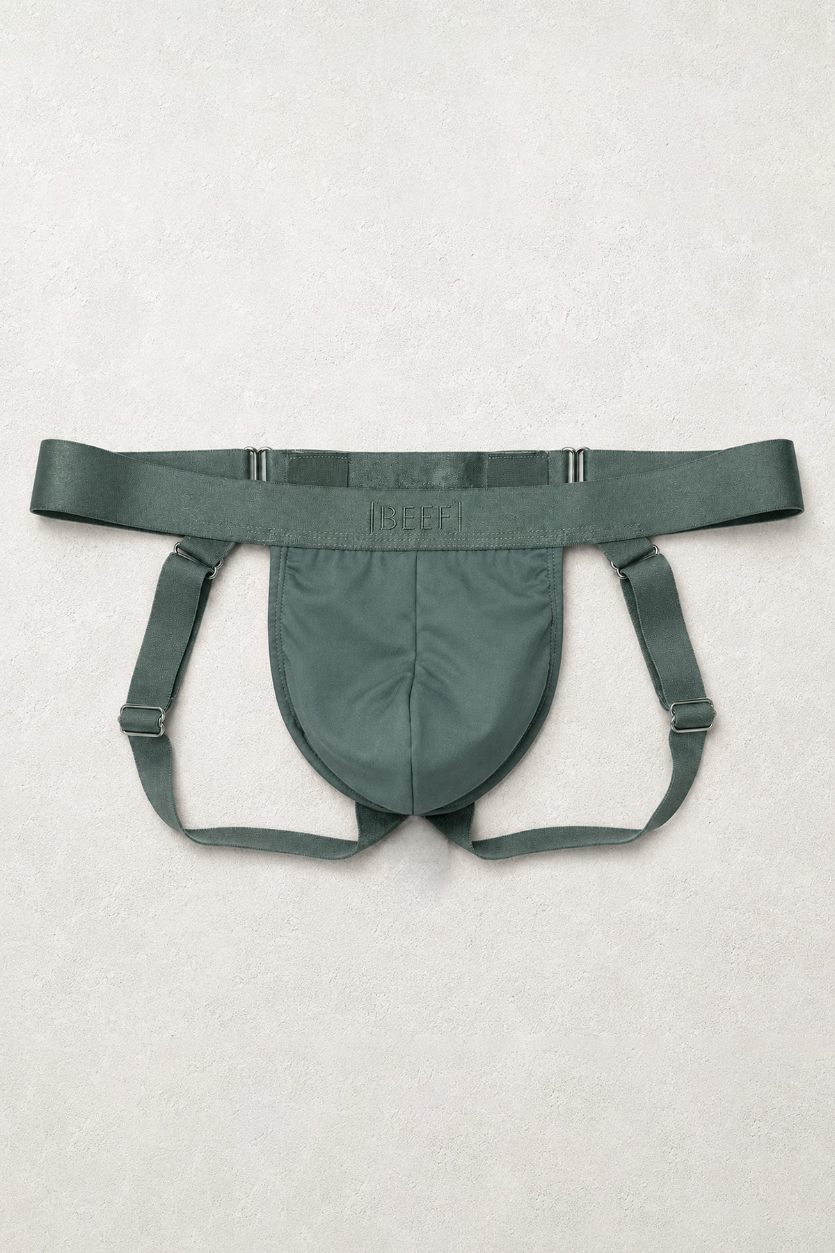 JJ Malibu Men's Shape Shifter Jockstrap - Moss