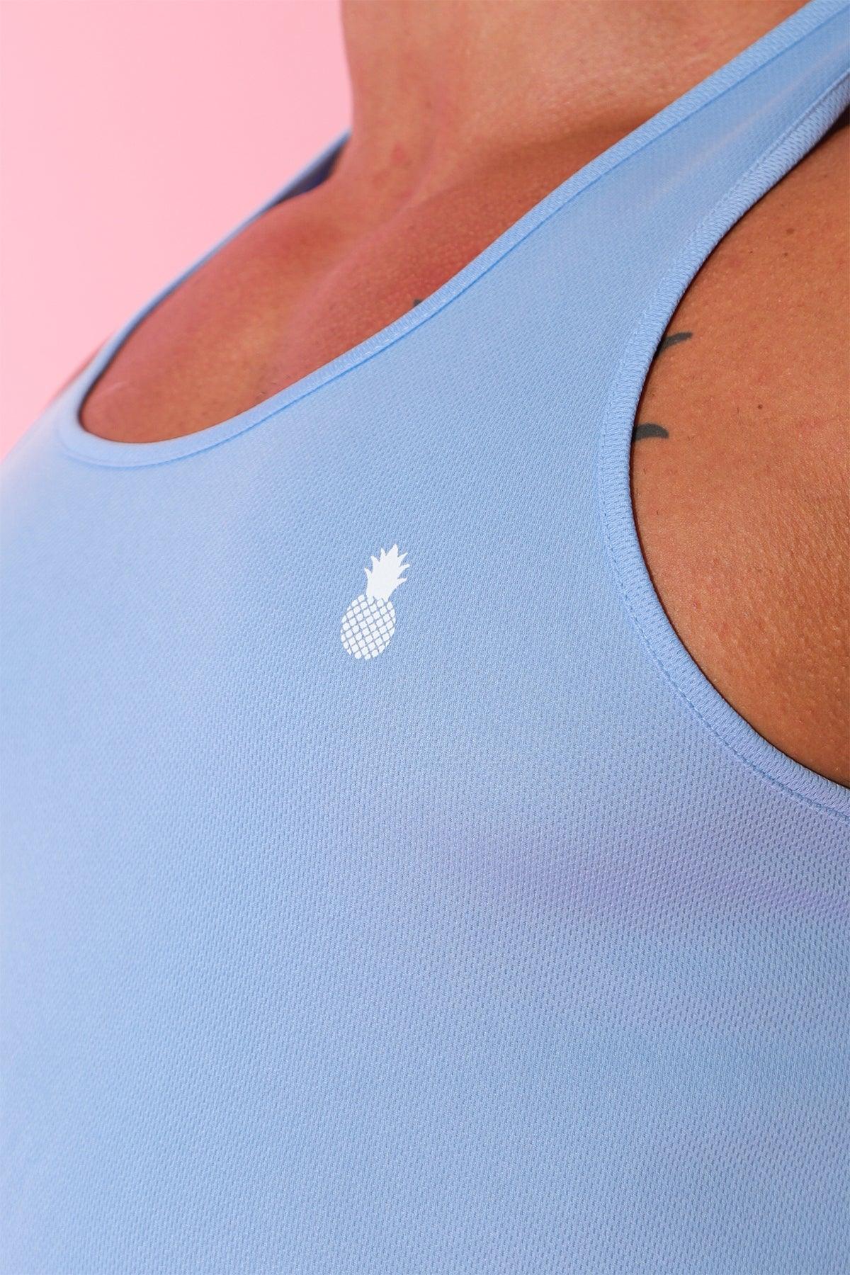JJ Malibu Men's JJ Cool-Dry Gym Stringer - Sky Blue