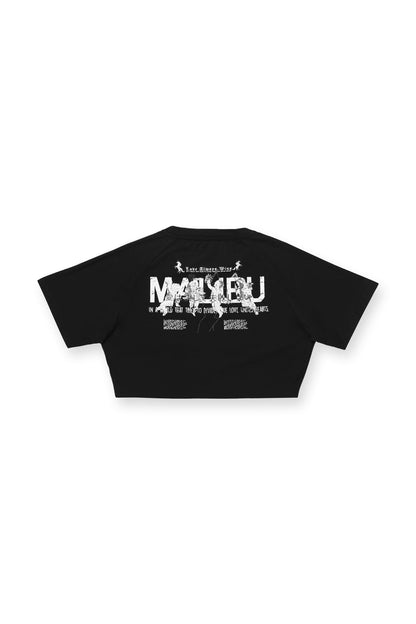 JJ Malibu Men's Muscle-Fit Crop TeeÂ  - Malibu Angel