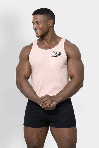 JJ Malibu Men's JJ Pocket Tank Top - Falling Angel