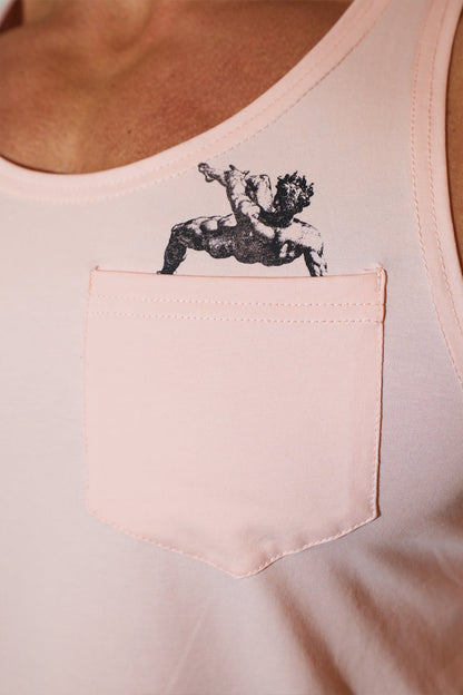 JJ Malibu Men's JJ Pocket Tank Top - Falling Angel