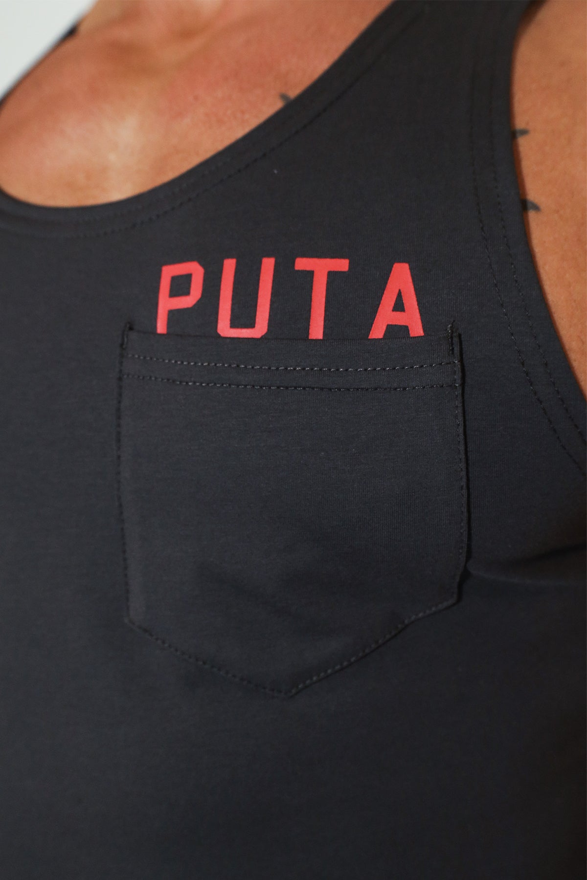JJ Malibu Men's JJ Pocket Tank Top - Puta