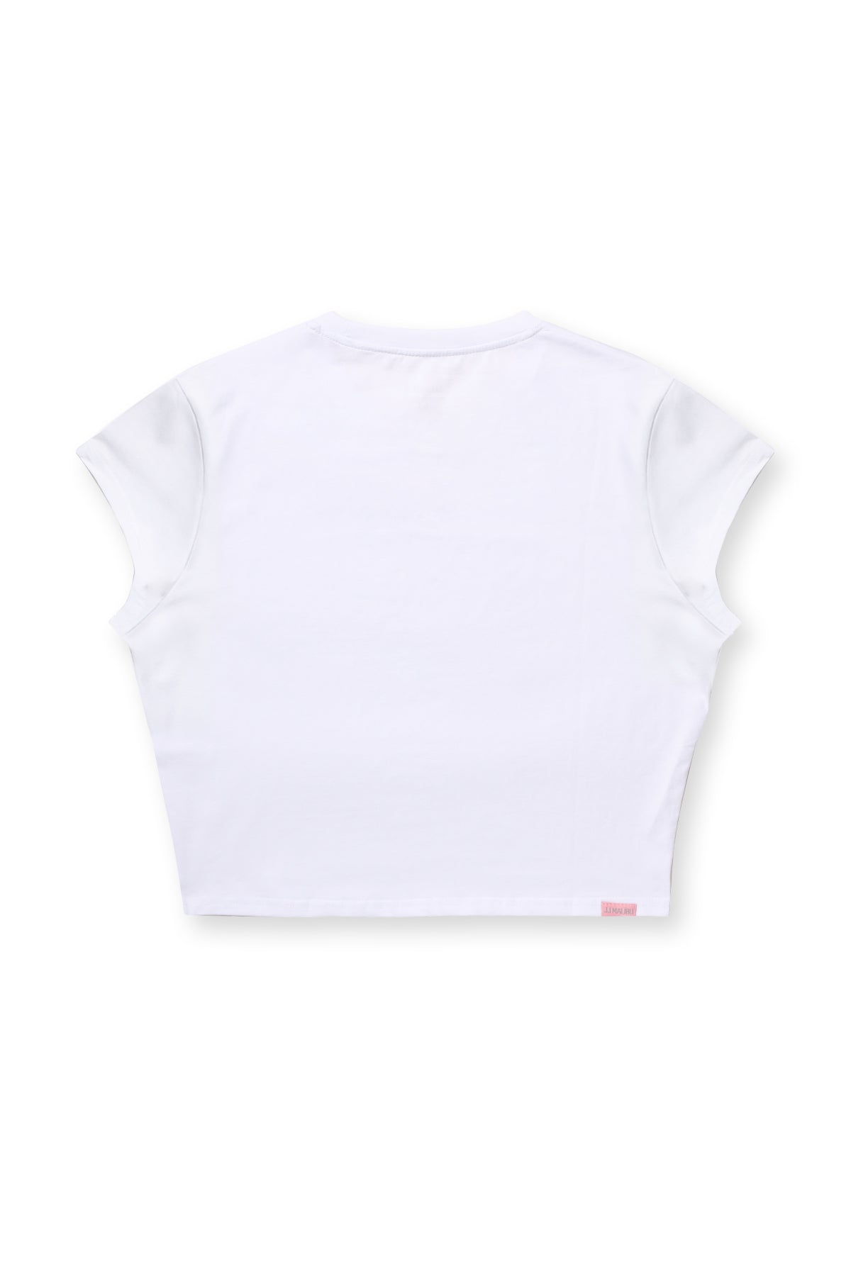 JJ Malibu Men's Muscle-Fit Crop Half-Sleeve Tee - White