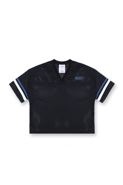 JJ Malibu Men's JJ Varsity V-Neck Jersey - Black
